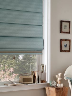 Roman Shade - Organza Moonstone